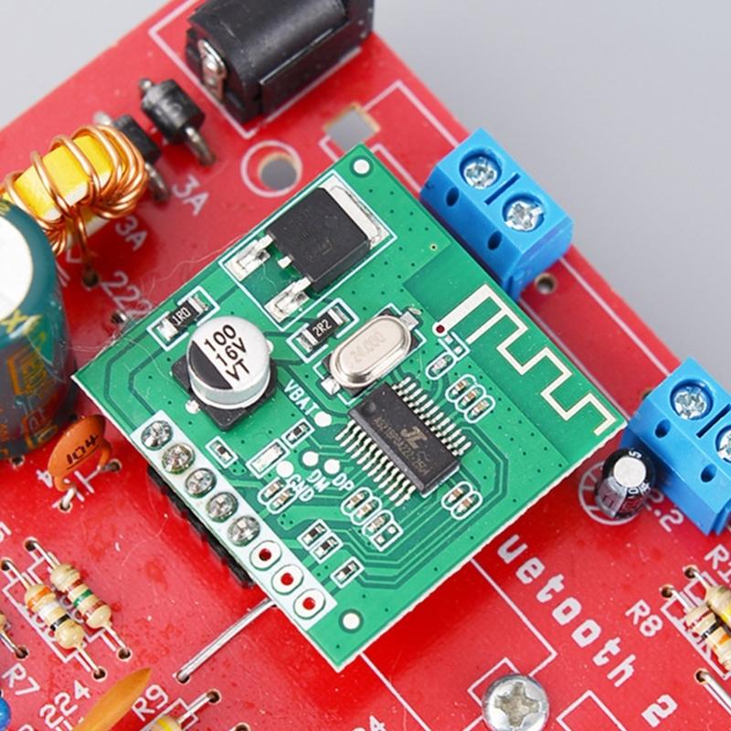 2.1-канальная цифровая плата усилителя, совместимая с Bluetooth, DC12-15V 80Wx3, цифровая плата аудиоусилителя