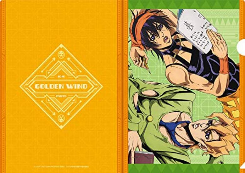 Аниме-сериал Bizarre Adventure Golden clear file "JoJo's Wind" "Narancia & Fugo"