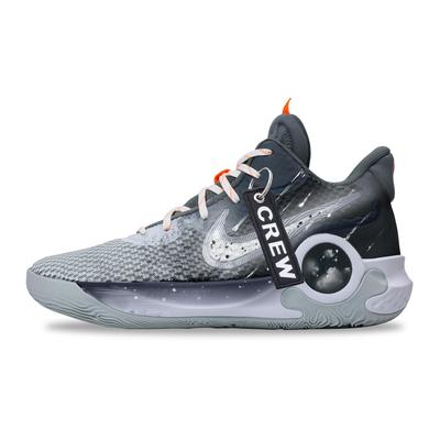KD Trey 5 IX Амортизирующие Износостойкие Ударопрочные Суперлегкие Средней Высоты Баскетбольные Кроссовки Унисекс Серый Черный CW3402-011(Команда529-)