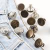 5pcs- Waist Button Detachable Metal Jeans Button