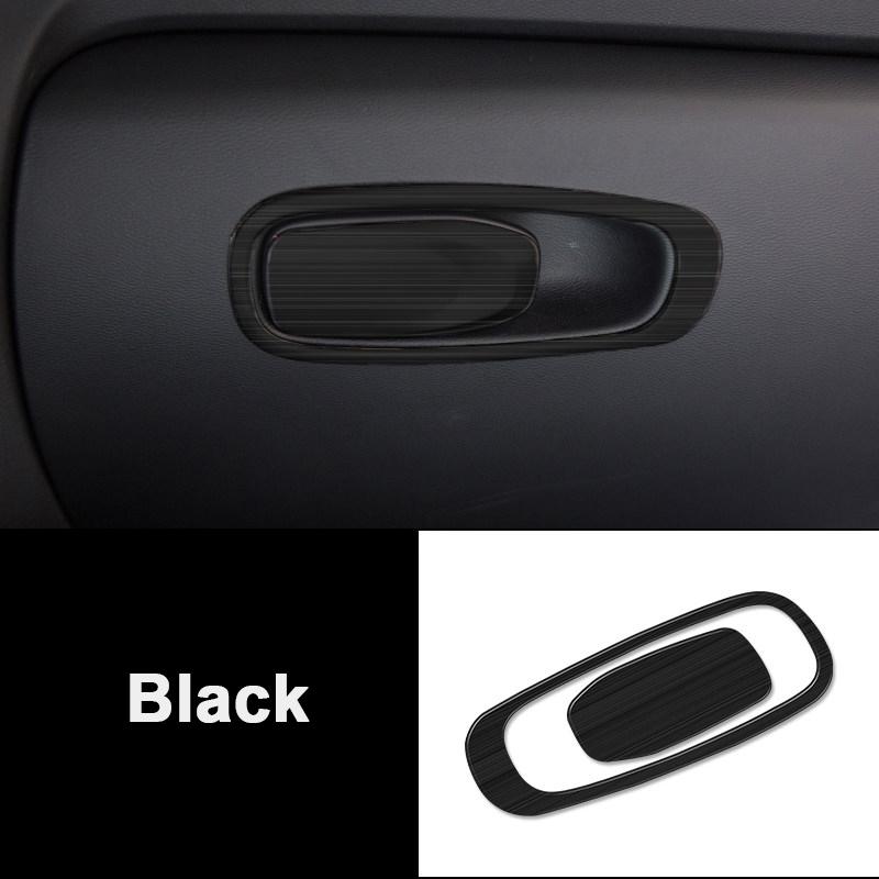 Для Volvo XC60 2018-нержавеющая сталь автомобильный ящик для хранения второго пилота перчаточный ящик ручка крышка отделка наклейки аксессуары для интерьера