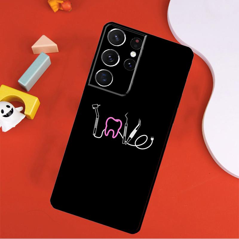 Чехол для телефона Стоматолог Зубы Зубной Доктор Для Samsung Galaxy S25 Ultra S9 S10 S20 FE S21 S22 S23 S24 Plus S24 Ultra