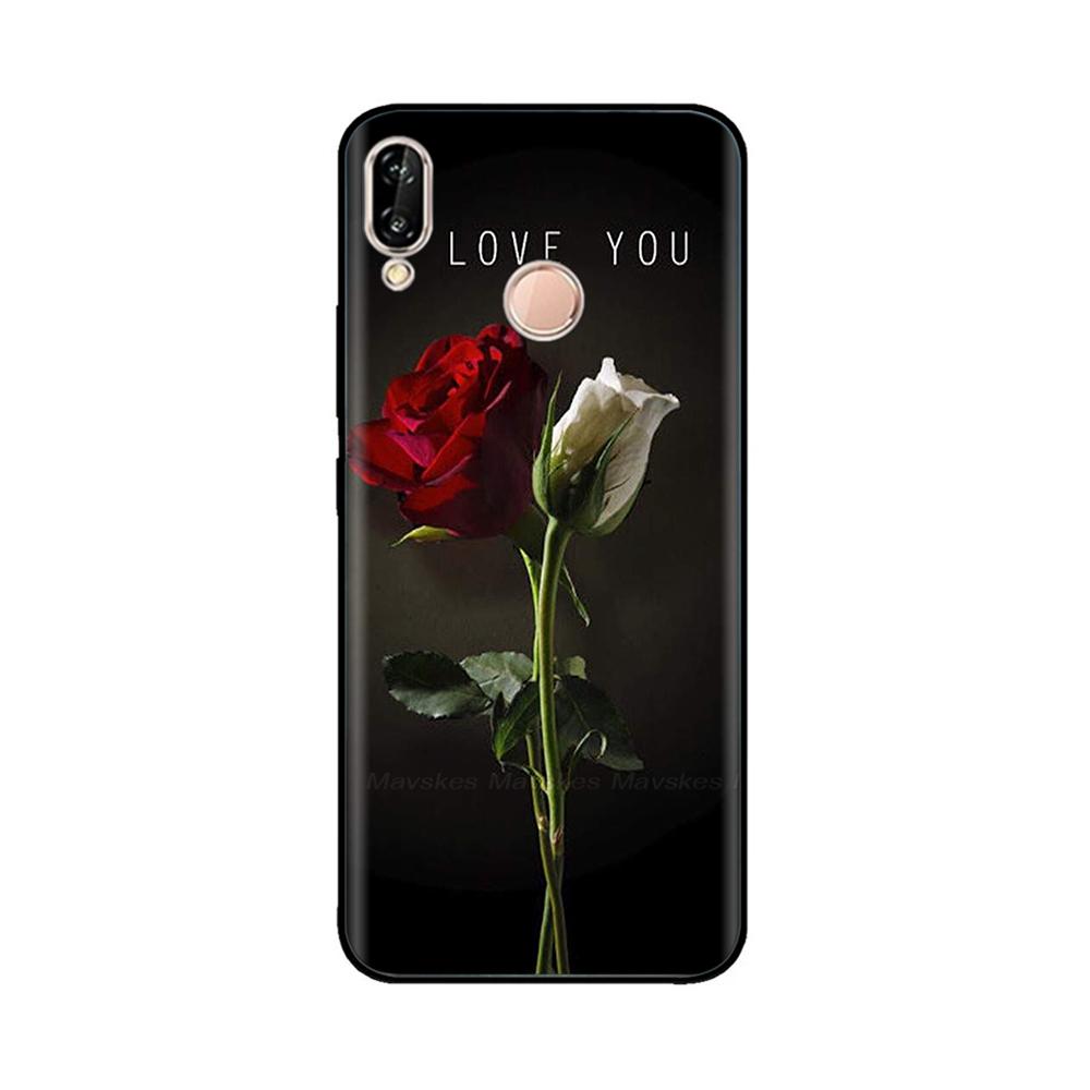 Чехол для Huawei P20 Lite Силиконовый Мягкий ТПУ Печатный Чехол для Телефона Для Huawei P20lite P 20 Lite Бампер Чехол Ударопрочный 5,84 дюйма