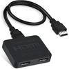 Avedio links HDMI Сплиттер 4K@60Гц, HDMI Сплиттер 1 вход 2 выхода, HDMI Сплиттер только для 2 одинаковых экранов (зеркальные экраны), Поддержка 3D Dol-by Vision Atmos
