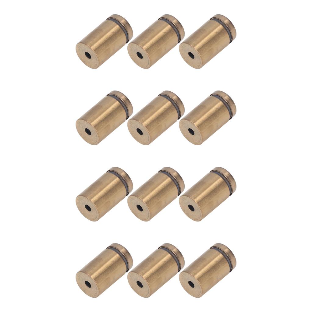 12 шт. Винт-стойка из нержавеющей стали 19x30 мм Настенный крепежный набор для рекламы