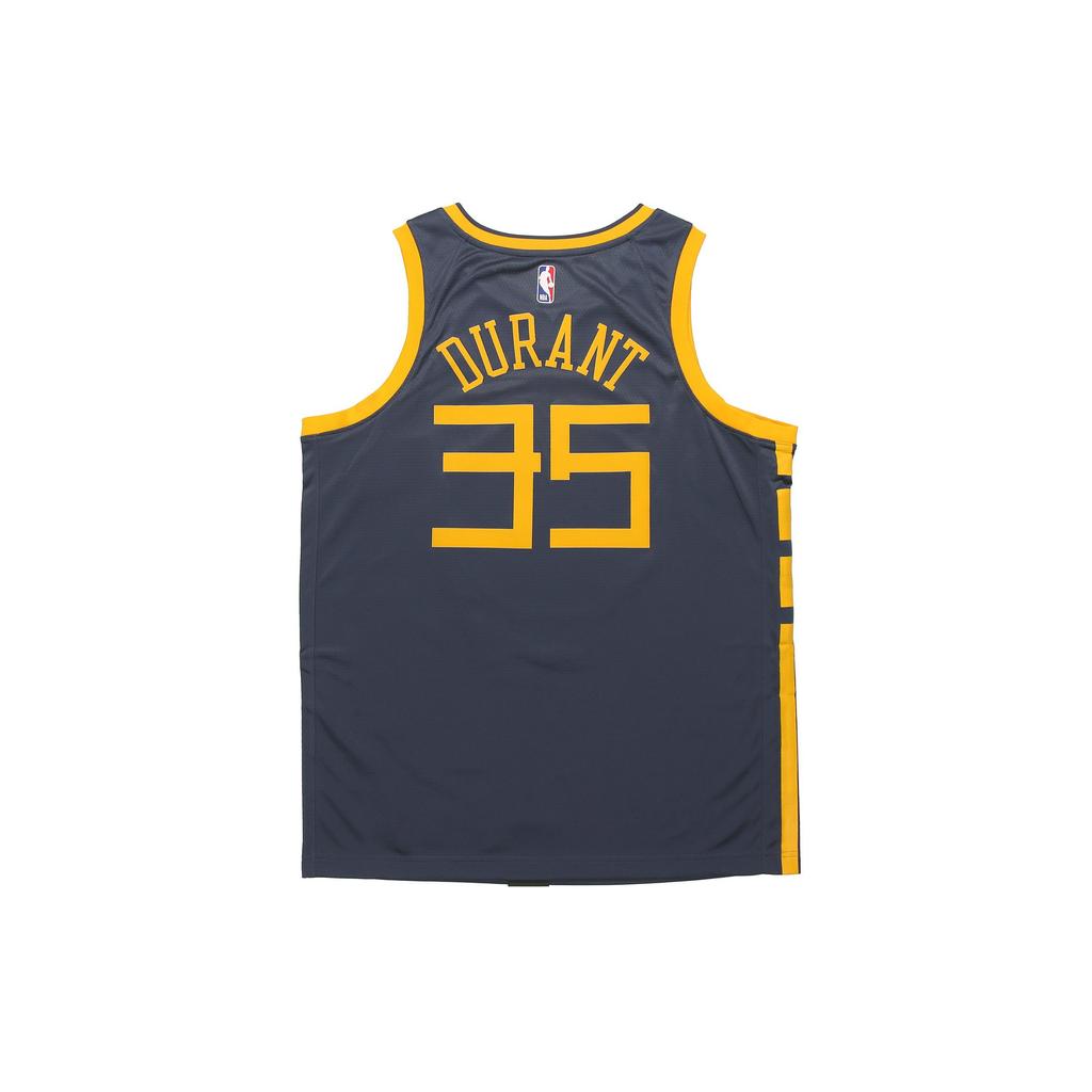 Nike NBA City Edition Swingman Jersey Men Tops Blue Gray AJ4610-430