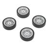 4PCS RC Drift Car Tires Rubber Drifting Wheel Tire Remote Control Model Car Tyre Replacement for AE86