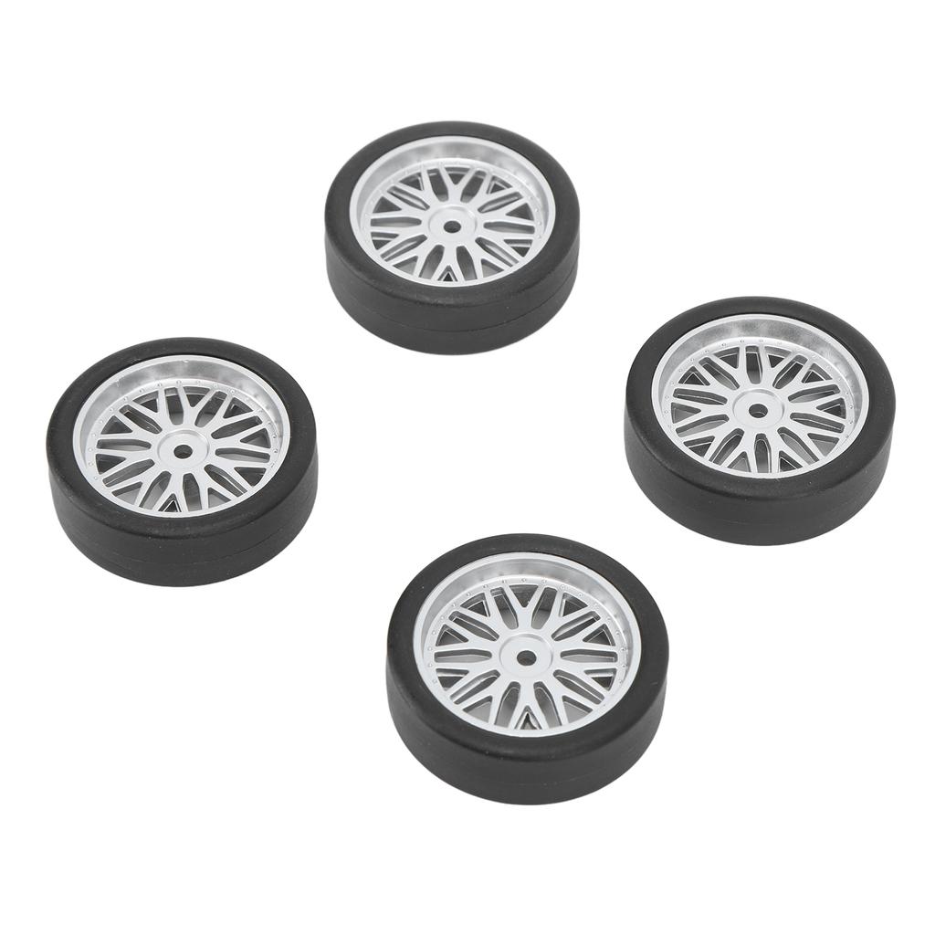 4PCS RC Drift Car Tires Rubber Drifting Wheel Tire Remote Control Model Car Tyre Replacement for AE86
