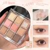 Chocolate Jillleen Matte Nine Colors Eye Shadow Plate