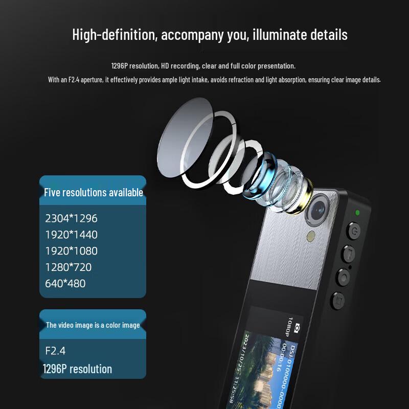 Philips VTR8002 Body-Worn HD Recorder CN plug (adapter included)