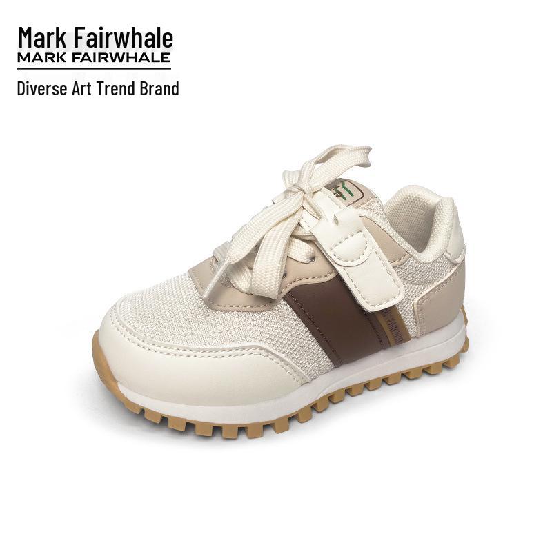 Mark Fairwhale Весна 2025 Детские дышащие нескользящие кроссовки для бега Forrest Gump с мягкой, амортизирующей, износостойкой подошвой