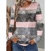 Women's T Shirt Tee Daily Casual Long Sleeve Pink Spring Fall