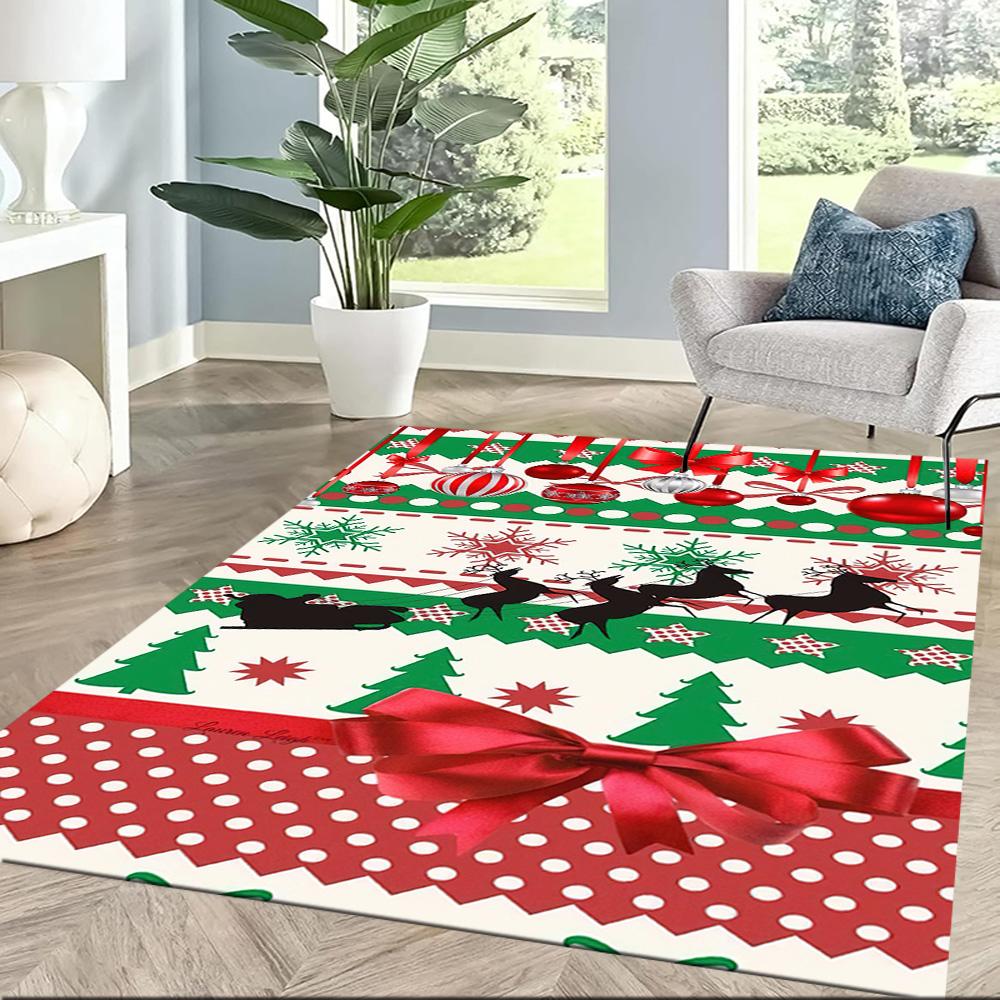 Christmas 332 Area Rug Design for Dormitory Game Room Decorate room Bedrooms Antislip Carpet Office home decor Spiritual Gift