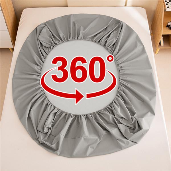 Простыня с эластичной лентой, водонепроницаемая защитная накладка для матраса, двойное покрывало для пары, простыня разных размеров