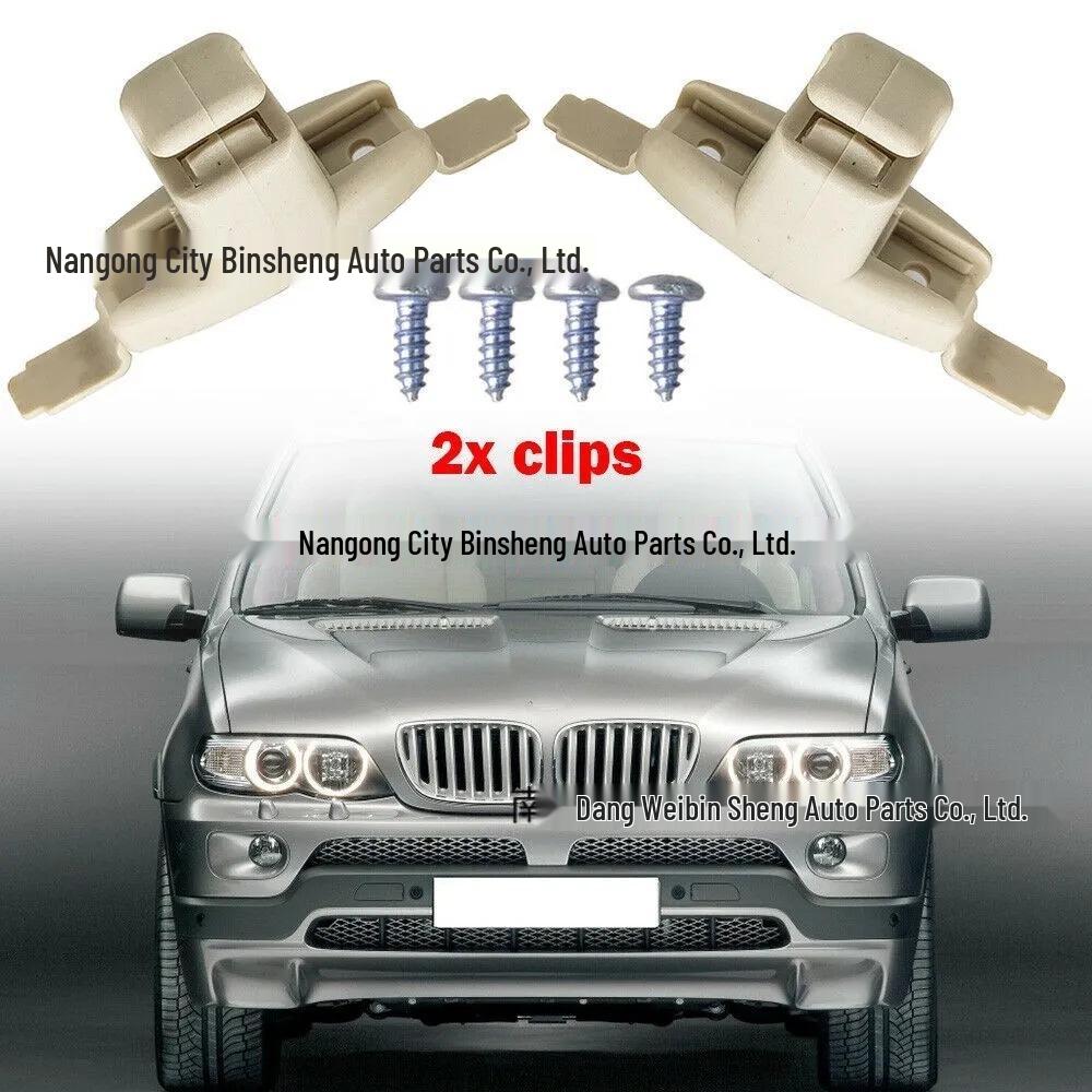 BMW 323i/323Ci E46 Крепление-клипса солнцезащитного козырька 51168243575