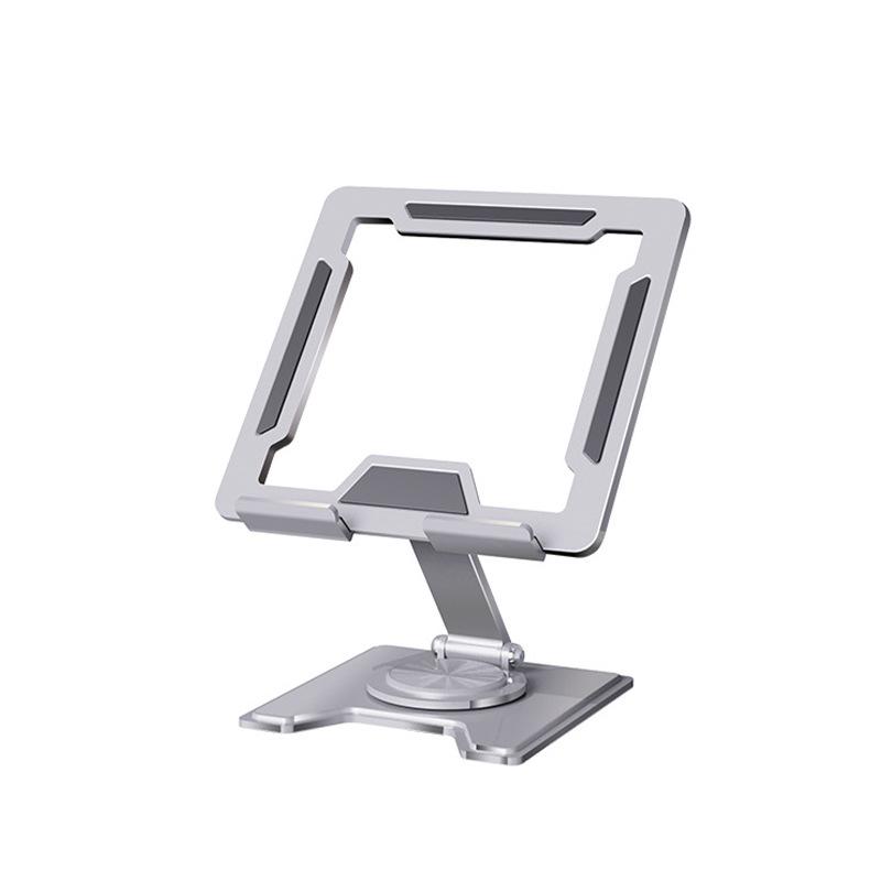 2025 Вращающаяся и Складная Подставка для Ноутбука: Подставка из сплава с функцией плоского, вращающегося монитора для отвода тепла.