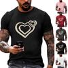 Summer Men's Popular T-shirt Printed Round Neck Short Sleeve T-shirt