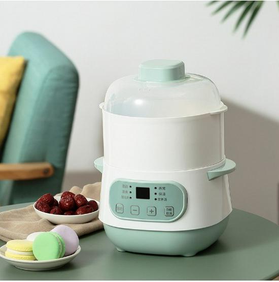 Мини-электрическая кастрюля «Птичье гнездо» - Водонепроницаемая керамика, Здоровое тушение, Маленькая бытовая техника, Подарок