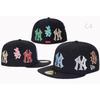 Баскетбол Бейсбол Мужские и Женские Кепки Козырек Хип-Хоп Лейкерс Плоский Тренд Бейсболки Эластичная Лента Размер Кепки