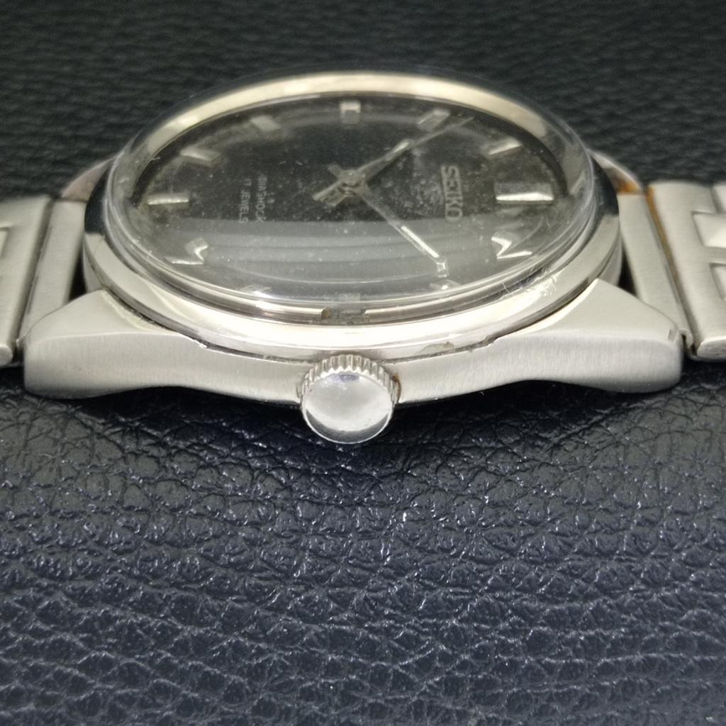 GENUINE VINTAGE SEIKO HAND-WINDING 66B JAPAN MENS ORIGINAL DIAL WATCH A702301-5 R124-a702301