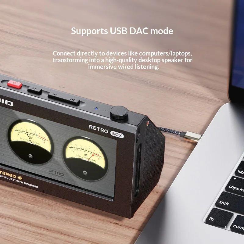 Портативная колонка Fiio Retro Box