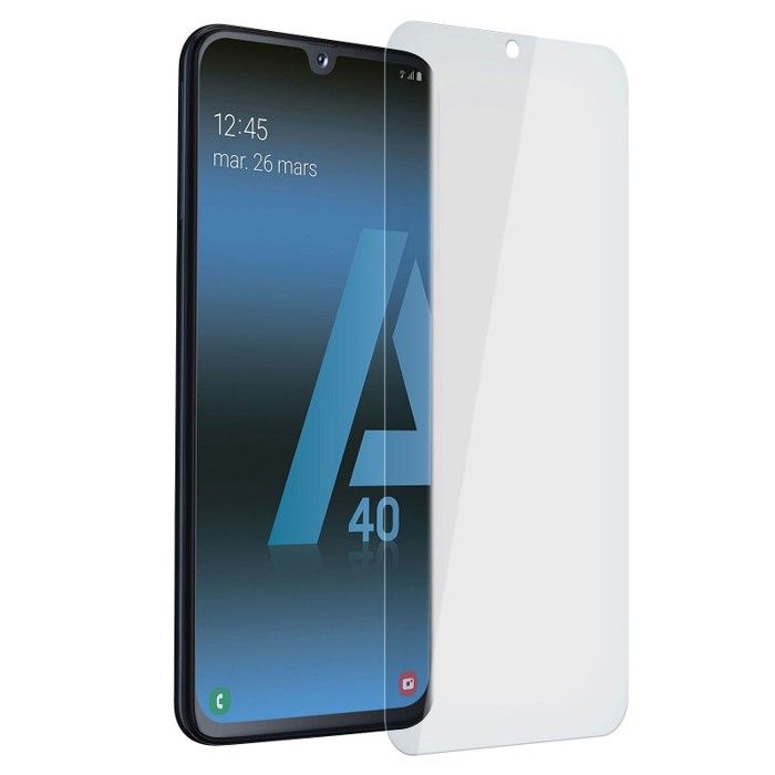 Защитная пленка для экрана - Samsung - A40 - Закаленное стекло - 0,33 мм - Защита от царапин