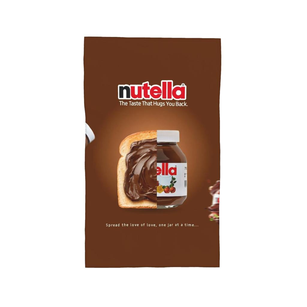 Милая Nutella Мягкое полотенце для лица Быстросохнущее для бассейна и ванной Хлопковые полотенца Впитывающее Быстро