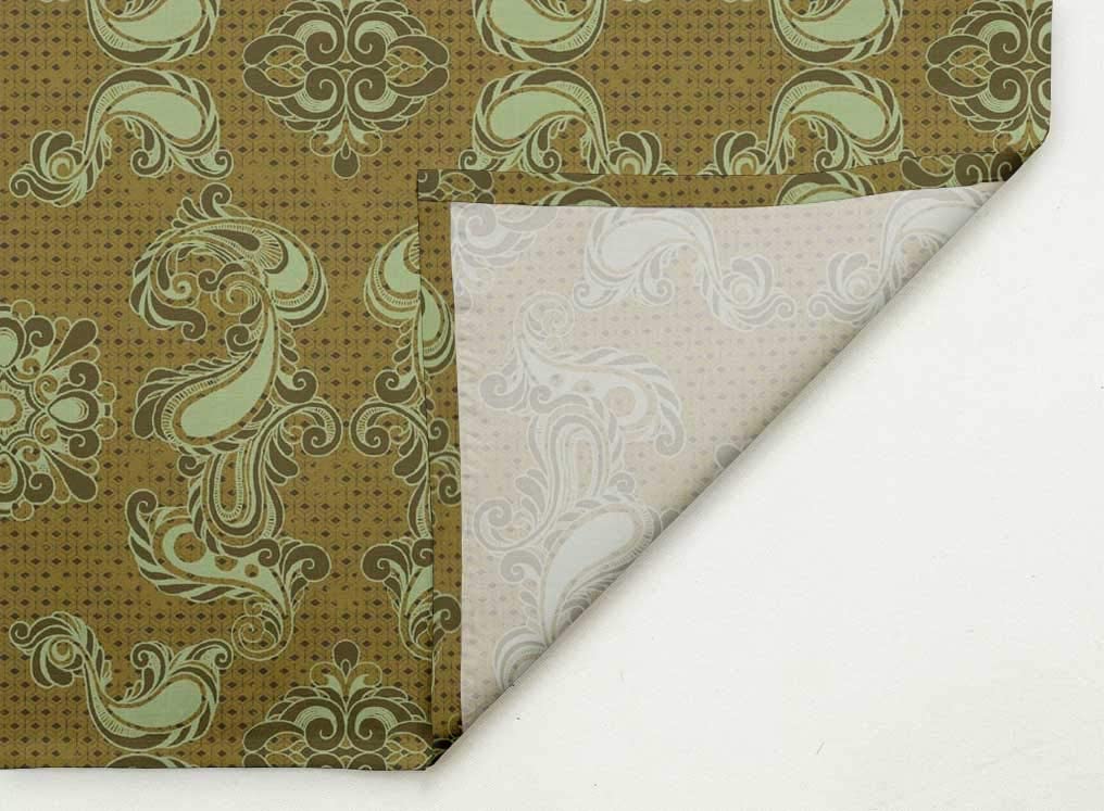 S4Sassy Green Geometric & Paisley Damask Декор для стола для вечеринок, льняные многоразовые тканевые салфетки, набор 18 x 18 дюймов(Пакет
