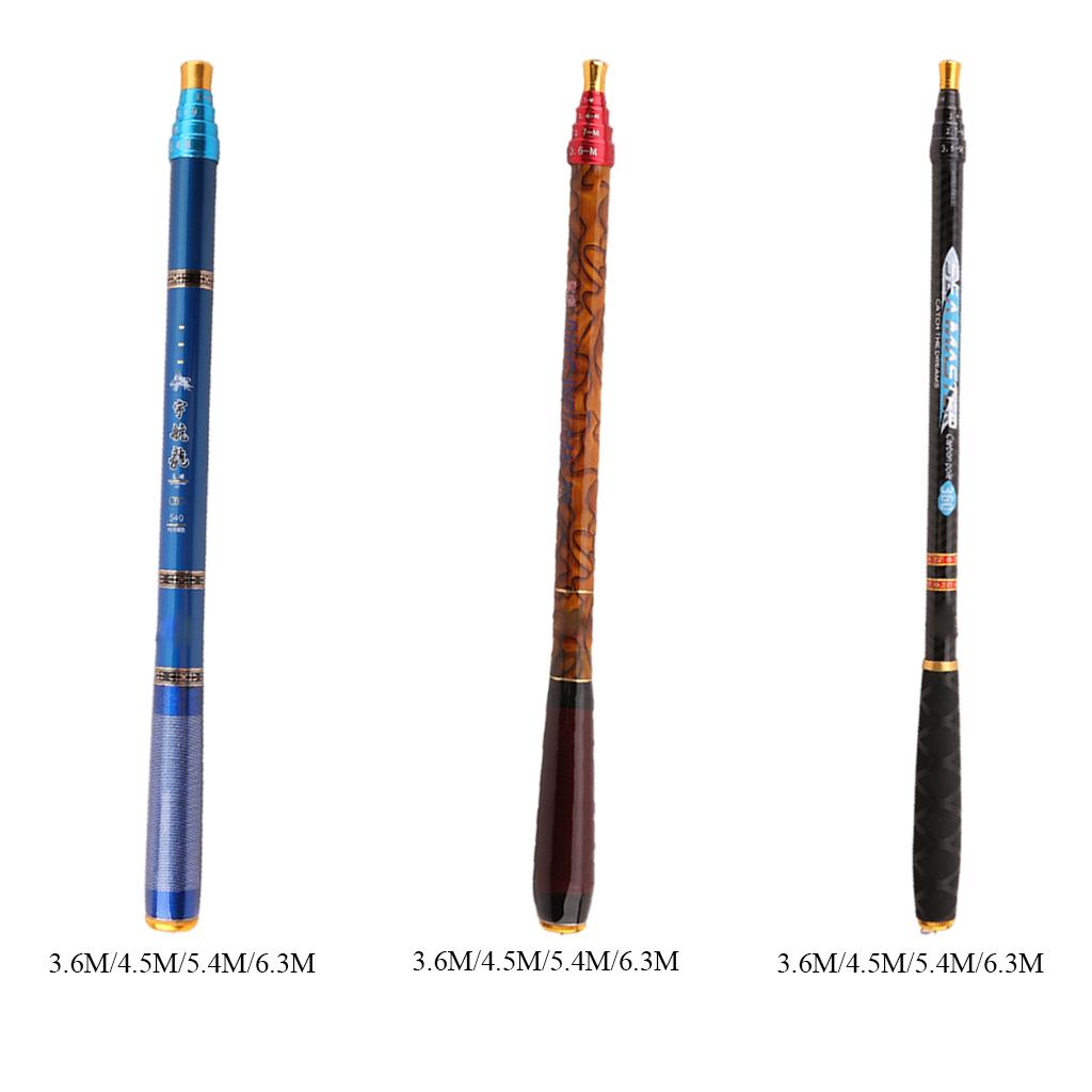 3.6m/4.5m/5.4m/6. Telescopic Fishing Rods Pole