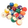 16 шт. набор бильярдных шаров из смолы 2,25 дюйма, нормативный размер, бильярдные шары, шары для бильярдного стола