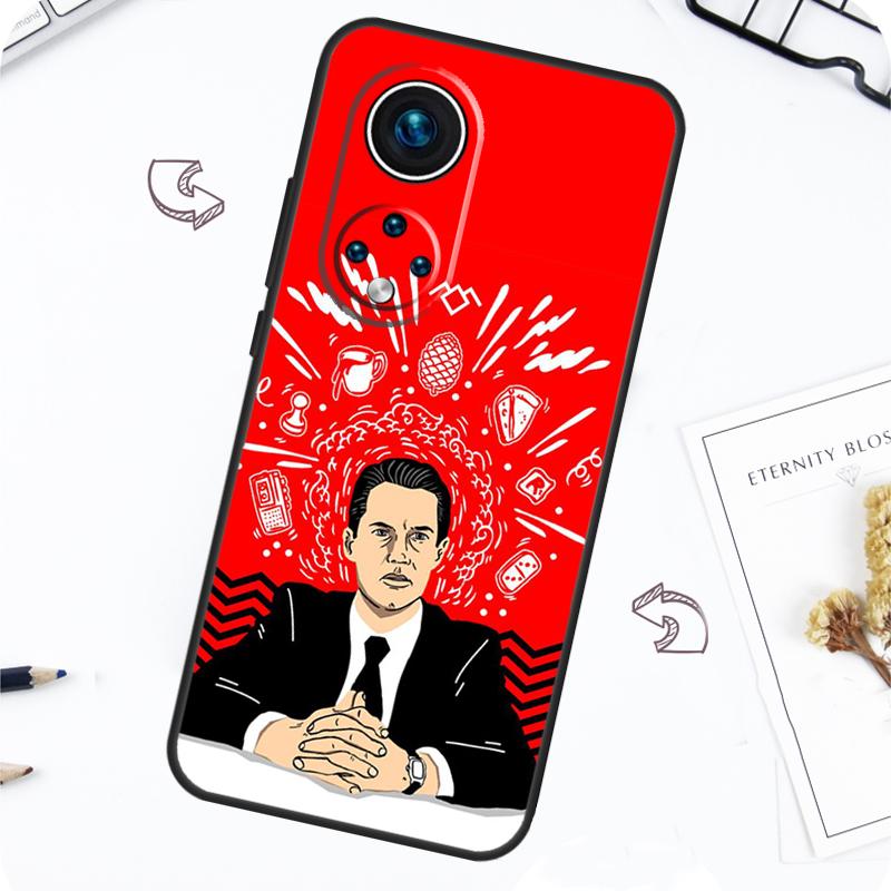 Добро пожаловать в Твин Пикс Чехол для Honor Magic 7 Pro 5 6 Lite Honor 200 Pro 50 70 90 X8b X9a X8a X8 X9 X9c X9b Чехол