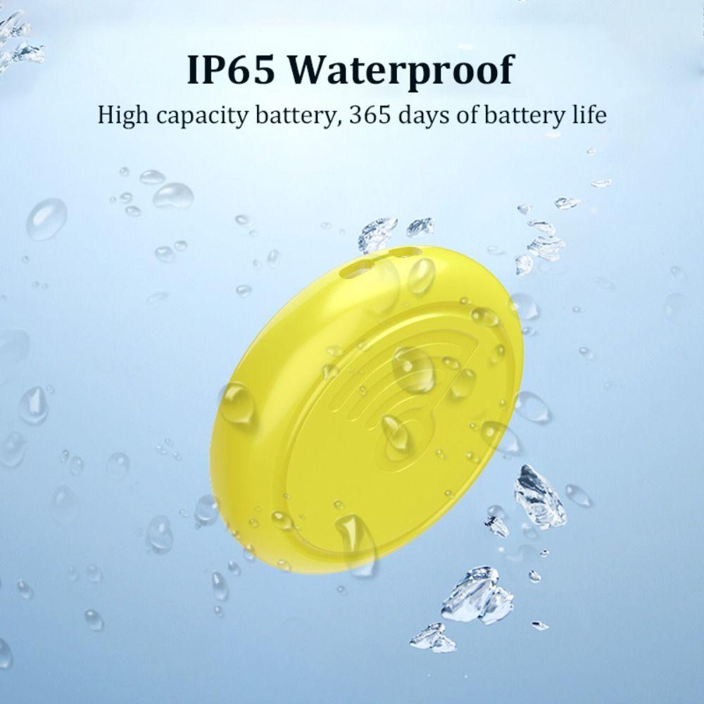 Round Smart Tag IP67 Item Locator Colorful Bluetooth Luggage Pet Tracker  for IOS Only