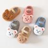 Cartoon Bear Socks Shoes for Newborn Infant Toddler Baby Autumn Winter Thick Warm Floor Socks Plush  Indoor Sox