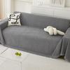 Однотонное водонепроницаемое полотенце для дивана из синели Four Seasons Universal Sofa Cover All-inclusive Universal Simple Sofa Blanket