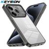 KEYSION Прозрачный чехол для TECNO Pova 6 Pro 5G Мягкий ТПУ+ПК Нескользящий HD Прозрачный Ударопрочный Задняя крышка для телефона для Tecno Pova 6 Pro