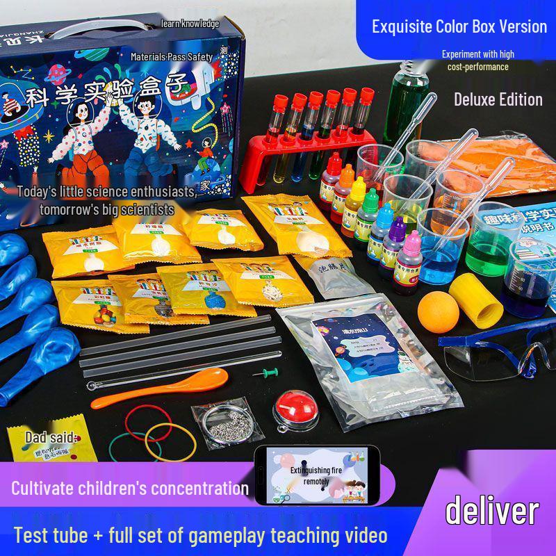 Набор для научных экспериментов STEM: Развивающие игрушки ручной работы для детей и студентов