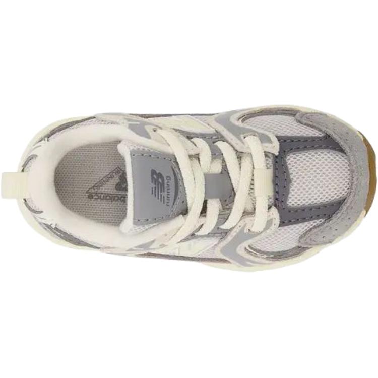 New Balance NB 530 Универсальные Удобные Низкие Кроссовки для Бега Детские кроссовки Серый IZ530UK