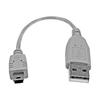 Кабель USB 2.0 A - Mini B длиной 15 см - M/M - Кабель USB A - USB Mini B - M/M - USB2HABM6IN
