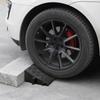 Легкий автомобильный порог Рампа Пластиковая Противоскользящая Колесная колодка Бордюрная рампа Погрузочная платформа