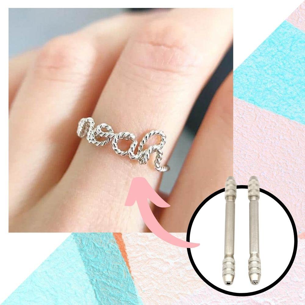 Двусторонние мини-ручные спиральные сверла для изготовления ювелирных изделий, хобби, инструмент для скручивания, высокоточный поворотный механизм, сверление электрических гаджетов