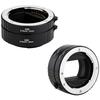 Набор колец для макросъемки JJC для цифровых камер с удлинительным кольцом для крепления Sony E II A9III A7C R A7C II A6700 FX30 A7RV A7RIV A7RIII A7RII A7IV A7III A7SIII
