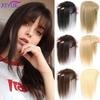 3D Bangs Invisible Seamless Head Hair Water Ripple Hair Air Bangs Head Overhead Natural Invisible Replacement Cover White Hair