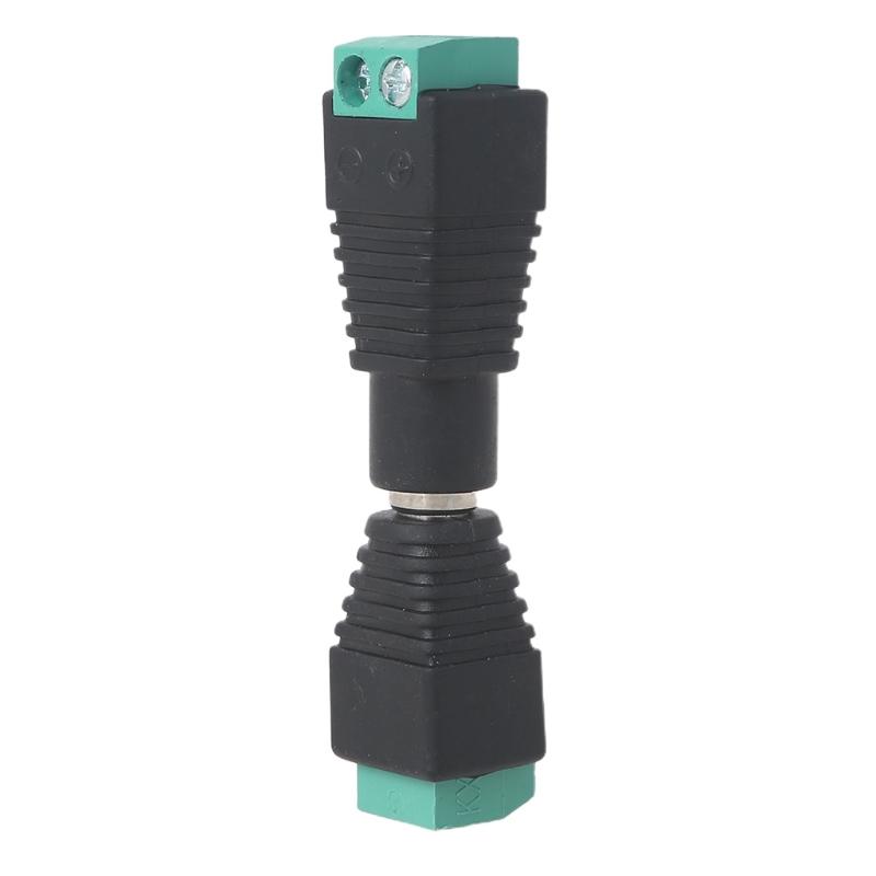 Адаптер-разветвитель разъема питания DC 12V Папа+Мама 2.1x5.5mm Разъем питания DC для камеры видеонаблюдения Светодиодной ленты Освещение