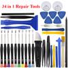 34/15 in 1 Precision Screwdriver Repair Tool Set for Mobile Phone Tablet Laptop Computer Electronics Maintenance Disassembly Kit