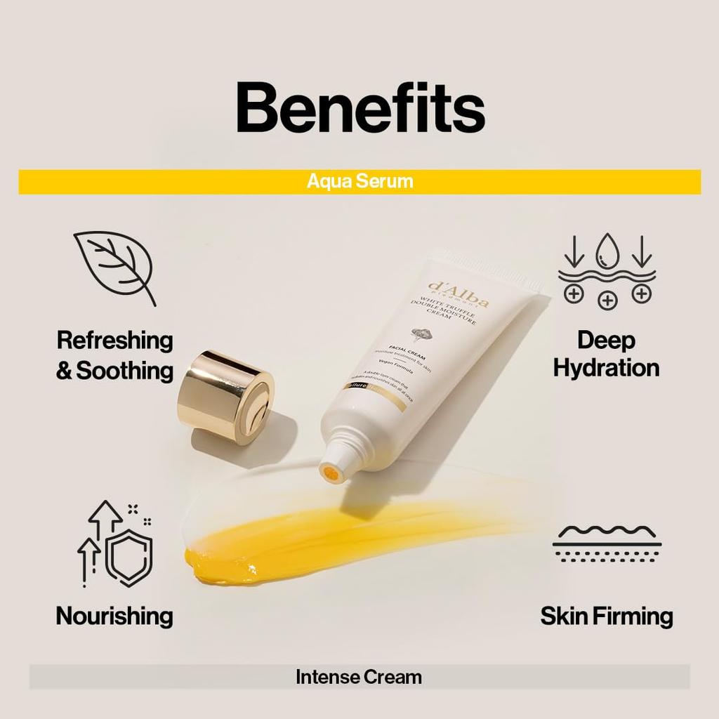 d'Alba Двойной увлажняющий крем White Truffle 60 мл