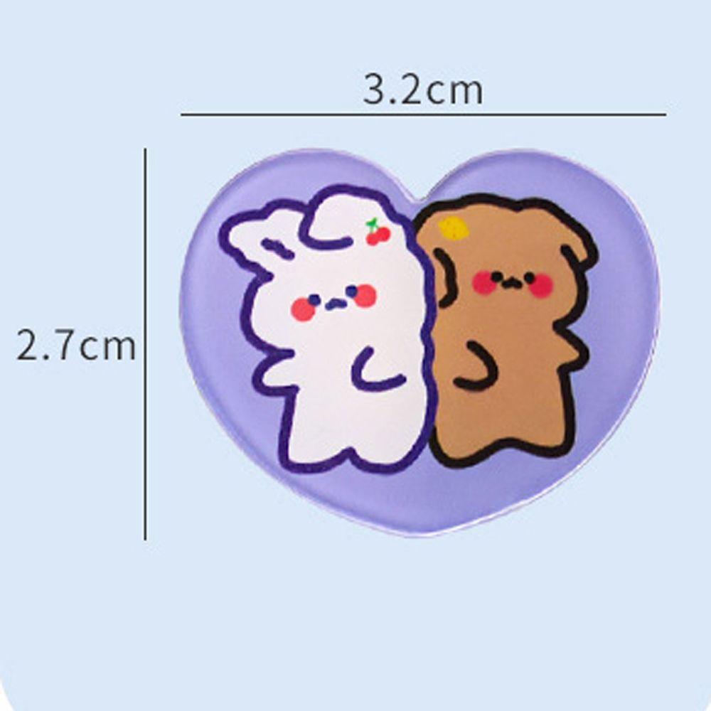 Японская простая милая симпатичная акриловая студенческая модная бижутерия мультяшная брошь корейский стиль брошь украшение на сумку