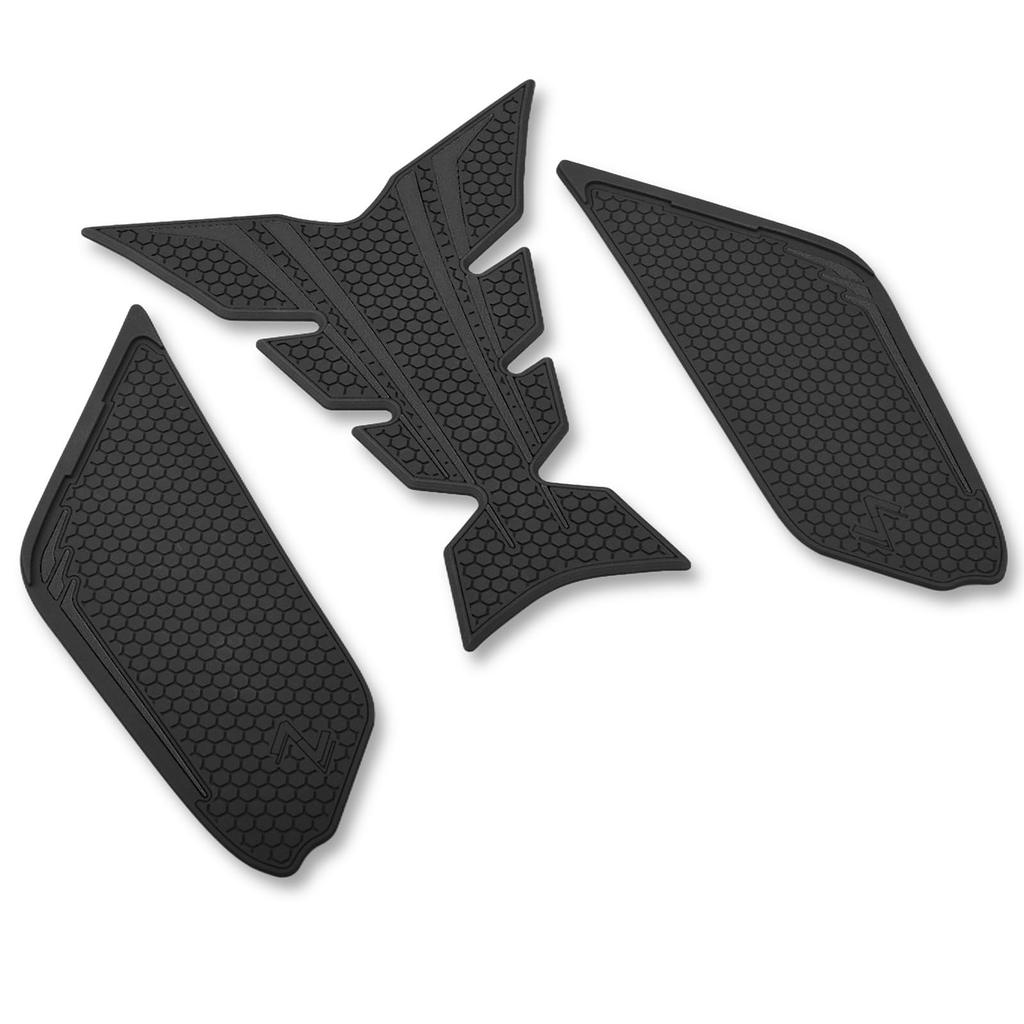 BYEMTTY Traction Pad Tank Kit for Kawasaki Z900 2017-2025 (Black)