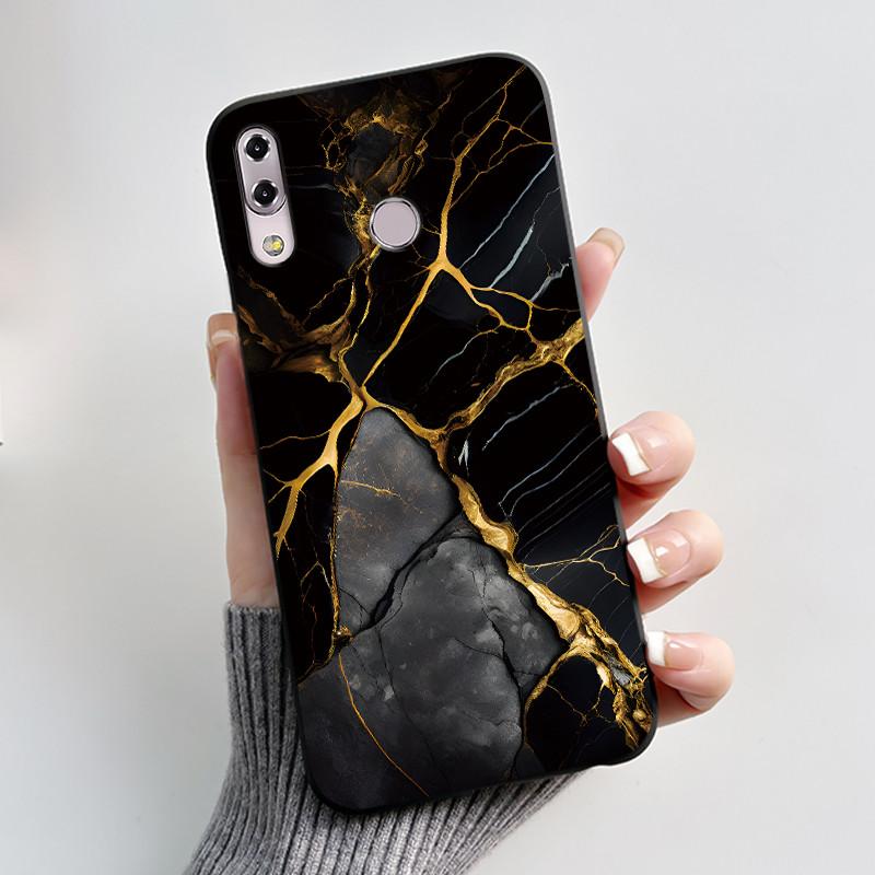 For ASUS Zenfone 5 ZE620KL ZF620KL X00QD 5z ZS620KL Z01RD Case Luxury Cute Love Rabbit Funny Black Soft TPU Silicone Back Cover