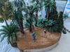 Miniature Palm Trees 36 Trees for HO Gauge Architectural and Miniature - (3-16 cm) Dioramas, Landscapes, Railways, Models, Gardens.