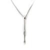 [N3618] - Silver 'Cupid's Arrow' Designer Necklace